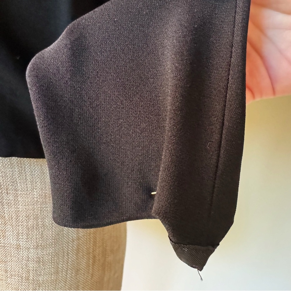 Vintage Bernetti Black Bolero with Buttons - Picture 12 of 13